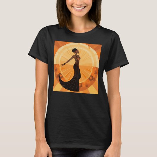 神フェミニン#5 Tシャツ (正面)