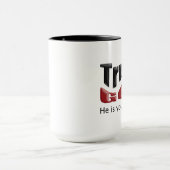 神マグを信頼する マグカップ (中央)