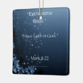 神マルコへの信仰を持つ11:22 セラミックオーナメント (左)