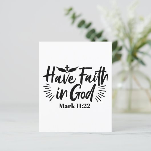 神マルコへの信仰11:22感動的引用文 (スタンド正面)