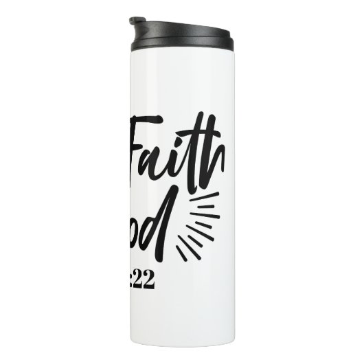 神マルコへの信仰11:22感動的引用文 タンブラー (回転右)