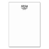 神マルコへの信仰11:22感動的引用文 テーブルナンバー (裏面)