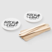 神マルコへの信仰11:22感動的引用文 ハンドファン (組立なし)