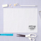 神マルコへの信仰11:22感動的引用文 薄葉紙 (クラフト)