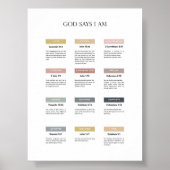 神ミニマルは私をポスターだと言う ポスター (正面)