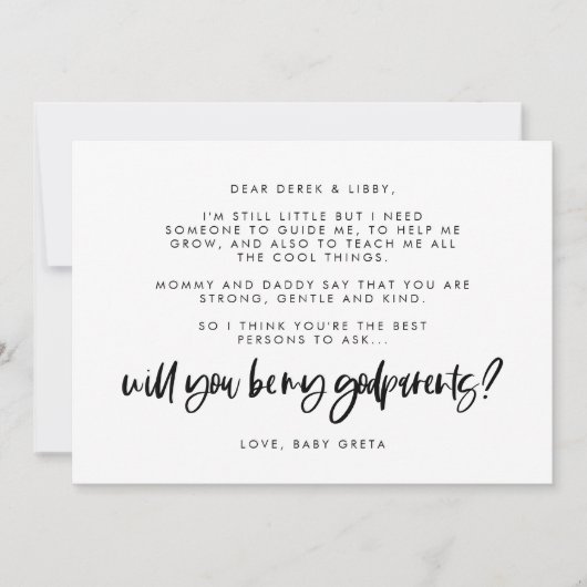 神モダンエレガント親の申し込み文字 招待状 (正面)