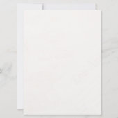 神モダン親提案新聞バプテスマ 招待状 (裏面)