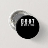 神ヤギのクリスティーのすべての人にG.O.A.T神 缶バッジ (正面&裏面)