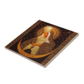 神ロシアのの母のアイコン タイル (側面)