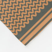 神ワニ前王朝エジプト フリースブランケット (角)