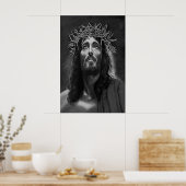 神ヴィンテージのポスターを見上げるイエス ポスター (キッチン)