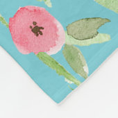 神与えにそれをして眠りに行く、引用文はフローラ フリースブランケット (角)