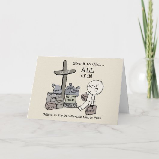 神与えに全て カード (正面)