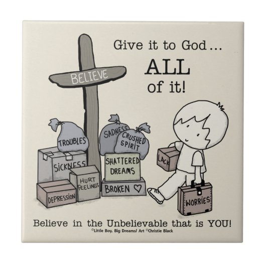 神与えに全て タイル (正面)