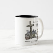 神与えに全て ツートーンマグカップ (正面右)