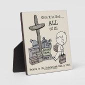 神与えに全て フォトプラーク (正面)