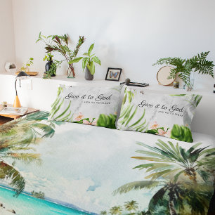 神与えに向かって眠る  クリスチャンフローラ 枕カバー