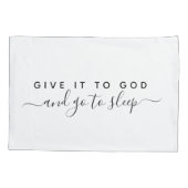 神与えに対する聖夜最小主義引用文 枕カバー (裏面)