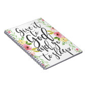 神与えに帰って眠りに行くベッドサイドノート ノートブック (右側)