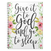 神与えに帰って眠りに行くベッドサイドノート ノートブック (正面)