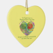 神与えの指紋 セラミックオーナメント (右)