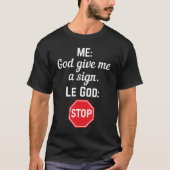 神与えよストップい Tシャツ (正面)