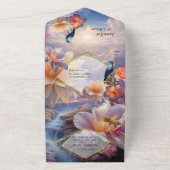 神仙界の花 オールインワン招待状 (外側)