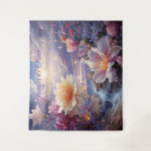 神仙界の花 タペストリー (正面)