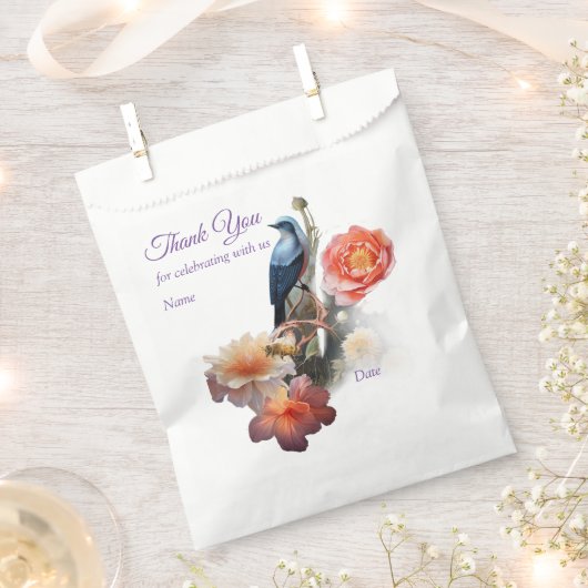 神仙界の花 フェイバーバッグ (クリップ留めされた状態)