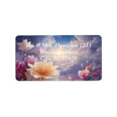 神仙界の花 ラベル (正面)