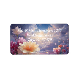 神仙界の花 ラベル