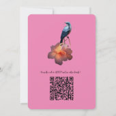 神仙界の花 招待状 (裏面)