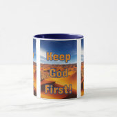 神保の最初の信仰に基づくPic 2トーン マグカップ (中央)