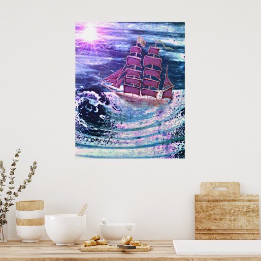 神保の船 ポスター (キッチン)