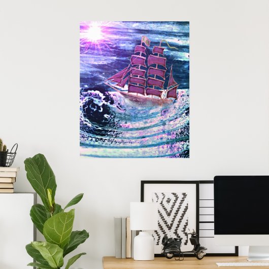 神保の船 ポスター (ホームオフィス)