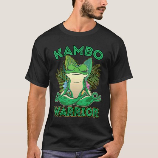 神保武者カエル式植物医学 Tシャツ (正面)