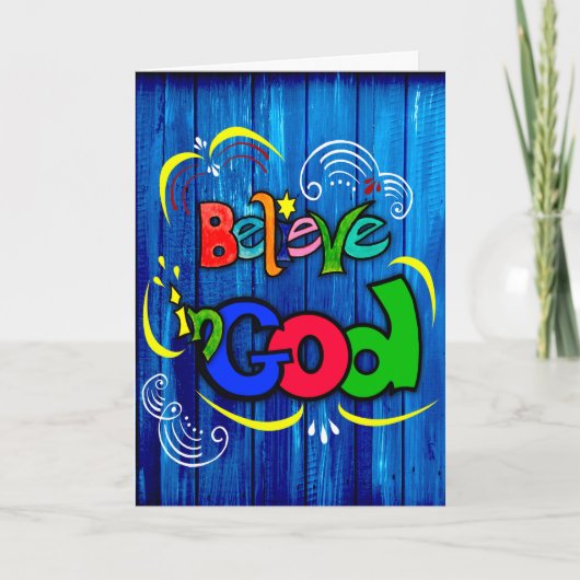 神信じに カード (正面)