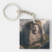 神像：主は私の岩 キーホルダー (正面)