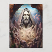 神像:主は私の岩 ポストカード (正面)
