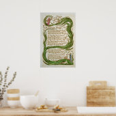 神像、無垢の歌から、1789年 ポスター (キッチン)