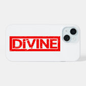 神印 iPhone 15ケース (裏面横)