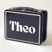 神名パーソナライズされた メタルランチボックス (正面)