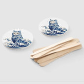 神奈川から流れ落ちる猫の波 ハンドファン (組立なし)