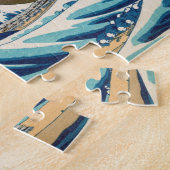 神奈川のパズルの素晴らしい波 ジグソーパズル (側面)