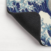 神奈川のマウスパッドを離れた素晴らしい波 マウスパッド (コーナー)