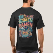 神奈川の大ラーメン オーバーサイズTシャツ Tシャツ (裏面)