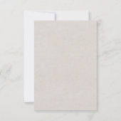 神奈川の大波のSave the Date 招待状 (裏面)