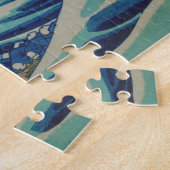 神奈川の日本人のWoodblockの芸術の素晴らしい波 ジグソーパズル (側面)