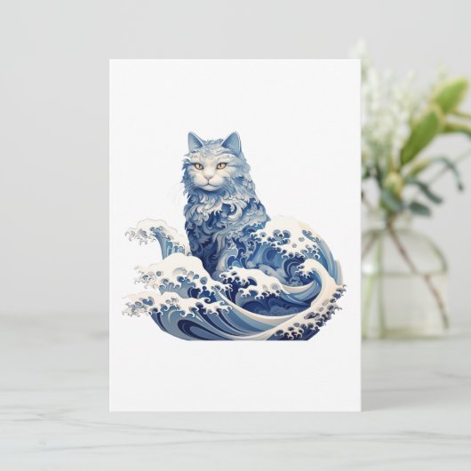 神奈川の猫の波 招待状 (スタンド正面)