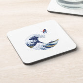 神奈川の素晴らし波に乗る日本の コースター (左側)